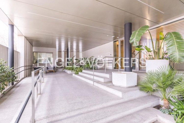 Apartamento espectacular bajo con jardín de obra nueva en Madrid