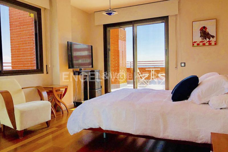 Ático exclusivo ático en chamartín lujo con terrazas y vistas a las montañas en Madrid