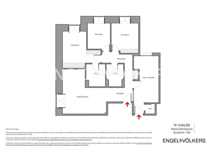 Piso luminoso piso con vistas y garaje en av pio xii en Madrid