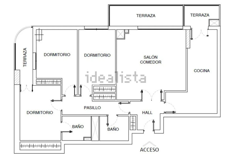 Piso en venta en Castilla