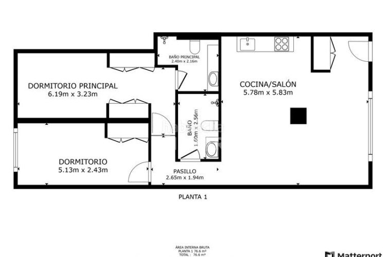 Piso licencia de hospedaje y máxima rentabilidad en el nuevo eje castellana nortese presenta esta exclusiva propiedad con lic en Madrid