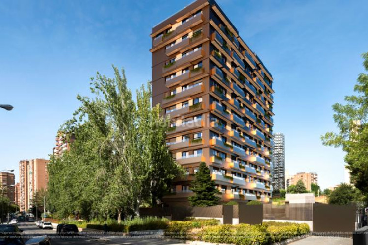 Promoción ARGIS NORTH TOWER en Madrid. Edificio viviendas de obra nueva