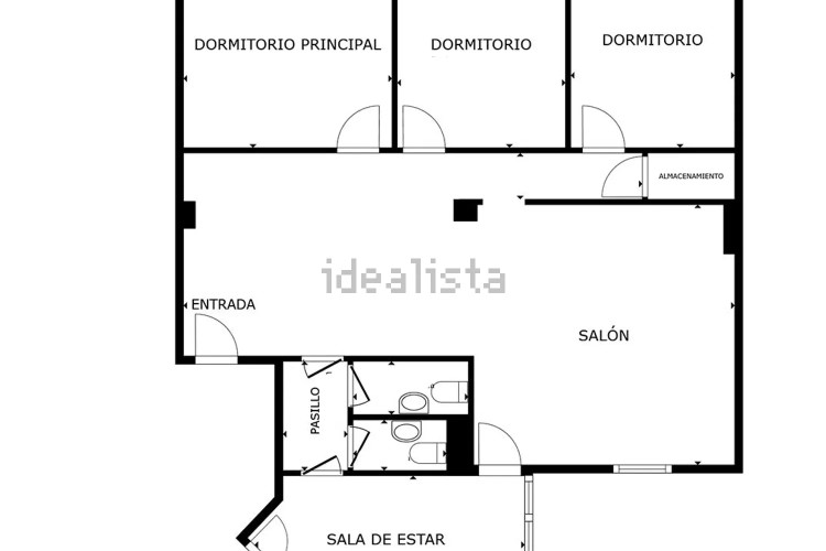 Piso en Castilla con plaza de garaje