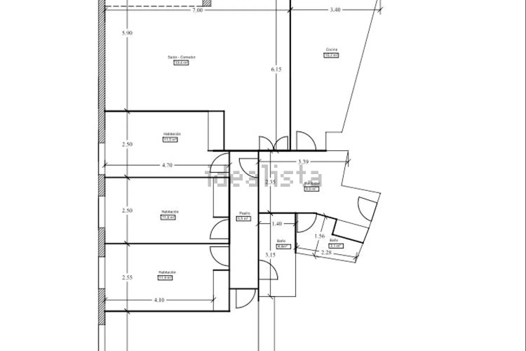 Piso en avenida de Pío XII